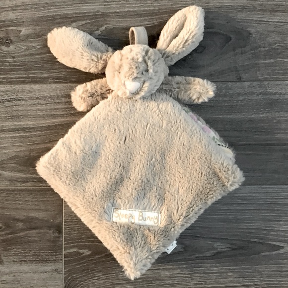 Jellycat “Sleepy Bunny" Plush Lovey Book - Picture 2 of 7